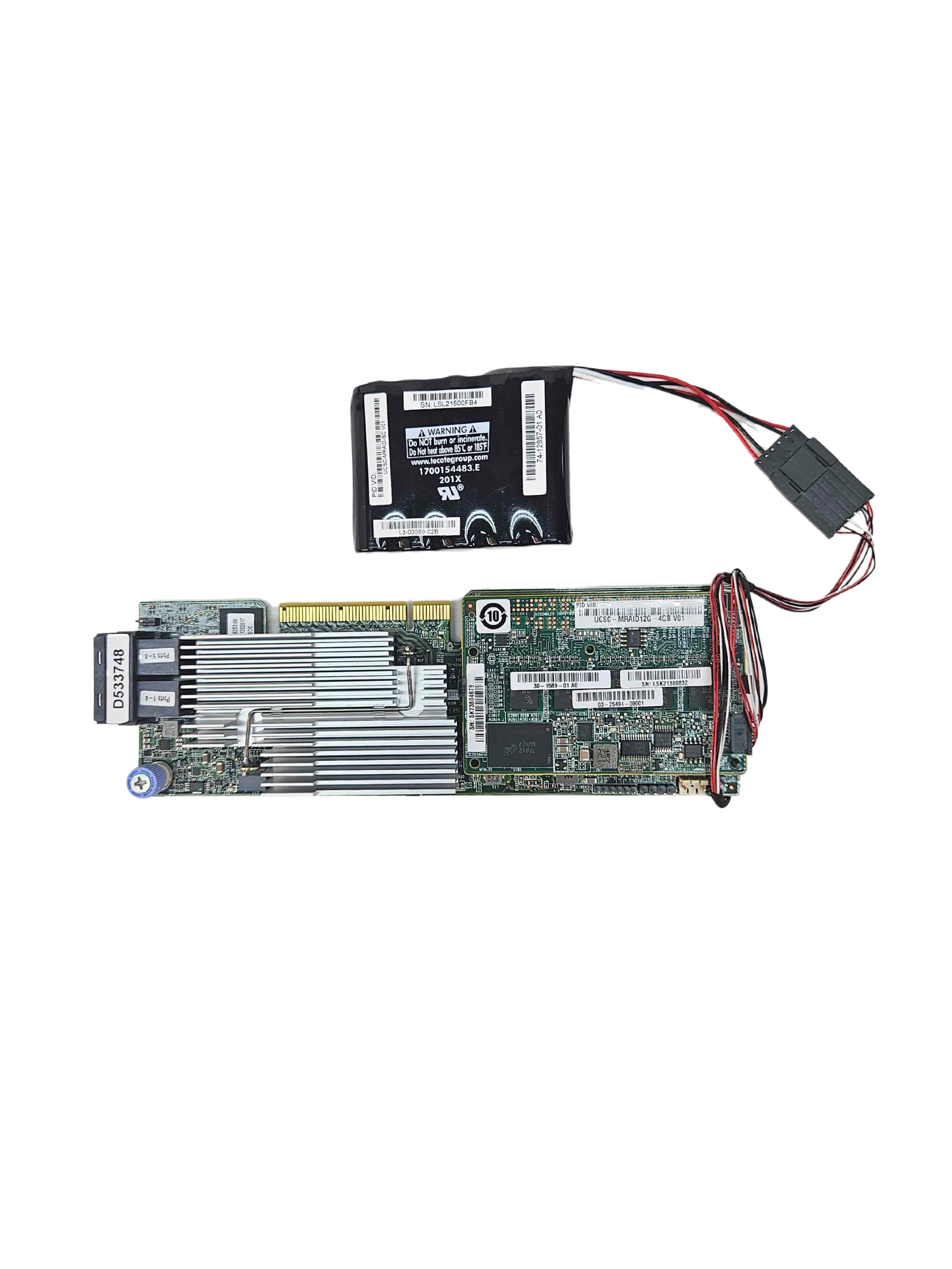 Cisco 12G SAS Controller PCIe (UCSC-MRAID12GV02)