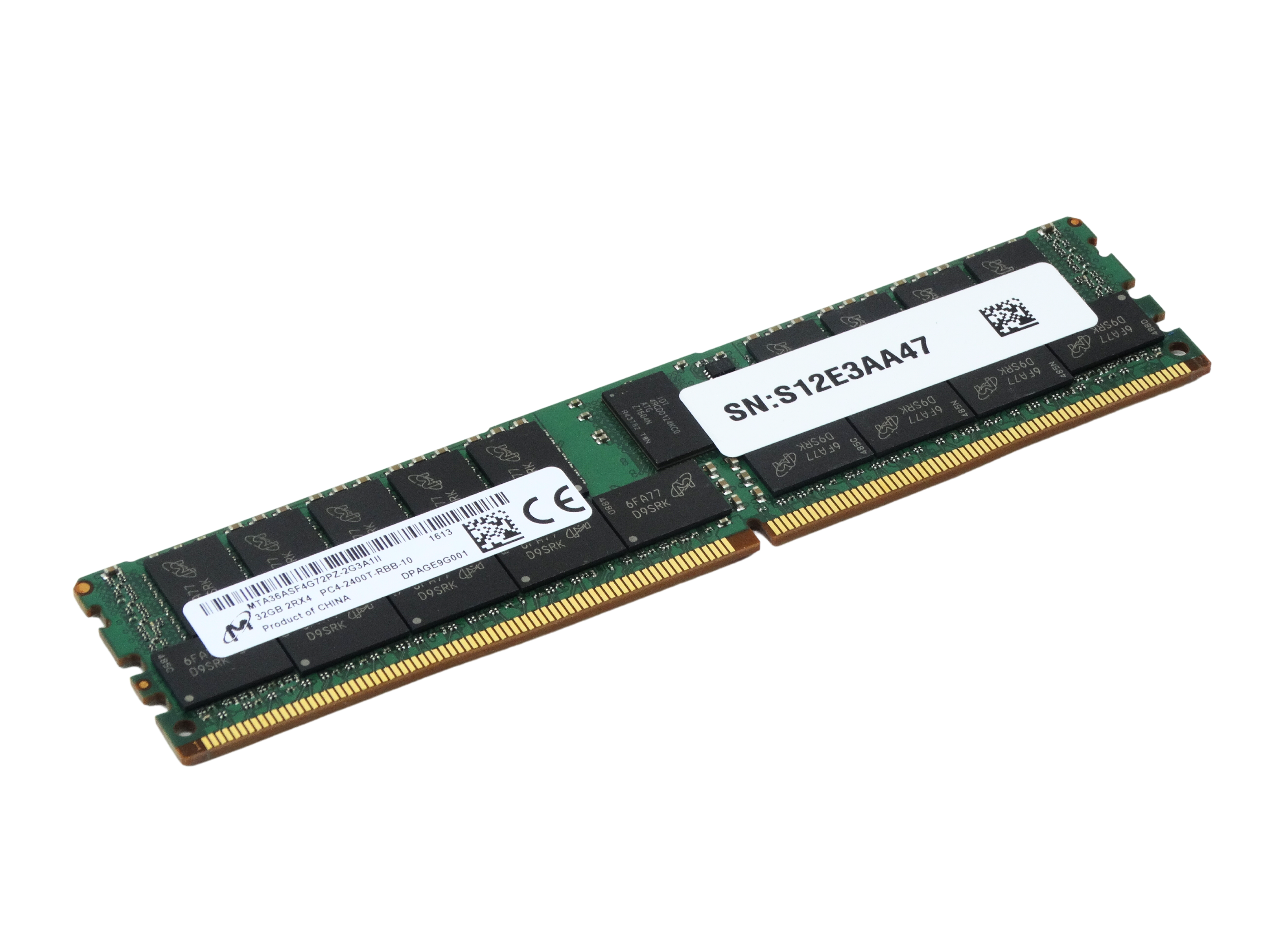 Micron 32GB 2Rx4 PC4-2400T DDR4 ECC Registered Memory (78P4622-3rdParty)