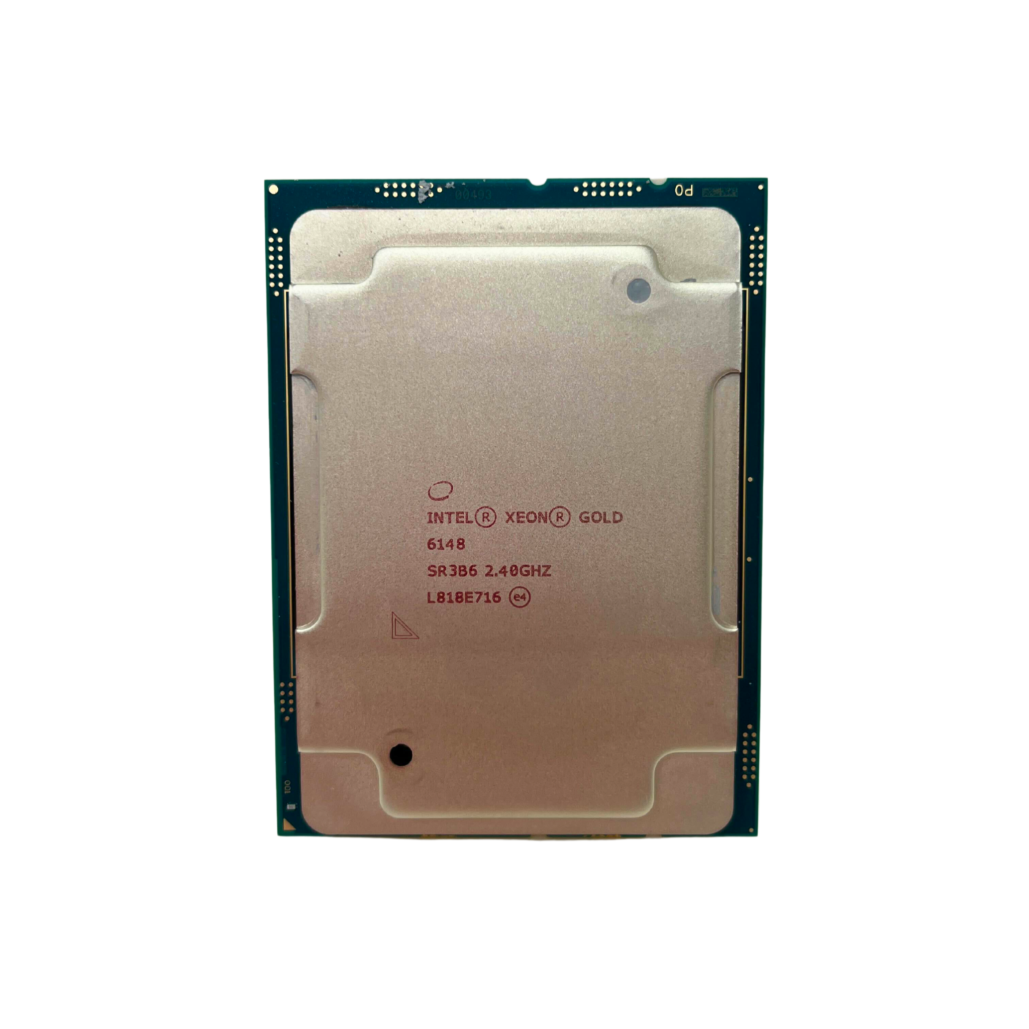 Intel Xeon Gold 6148 20-Core 2.4GHz 27.5MB FCLGA3647 CPU Processor (CD8067303406200)