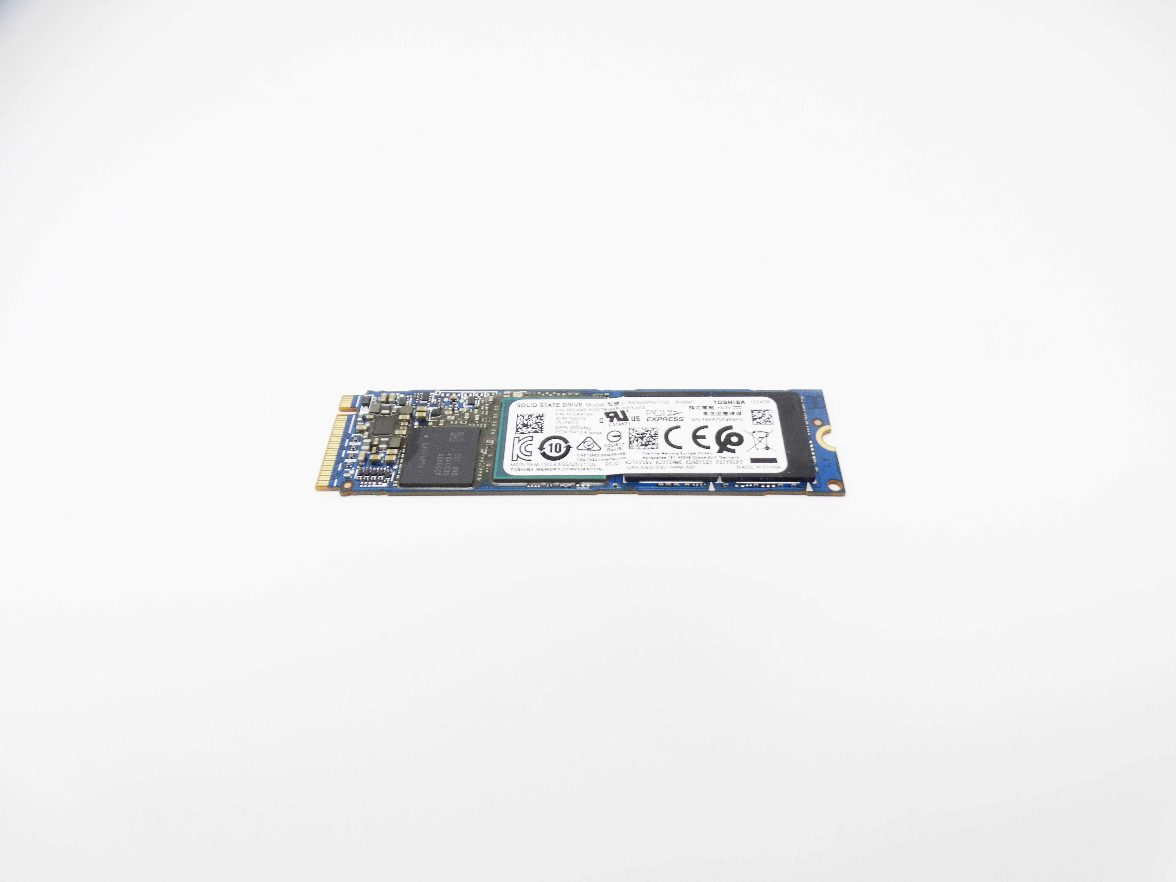 Dell 1TB NVMe PCIe 3.0 x4  M.2 2280 SSD Solid State Drive (00CVM2)