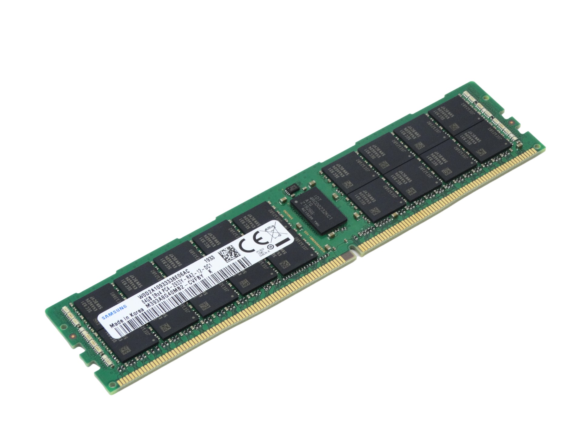 Samsung 64GB 2RX4 PC4-2933Y DDR4-23400 ECC REG RDIMM Memory