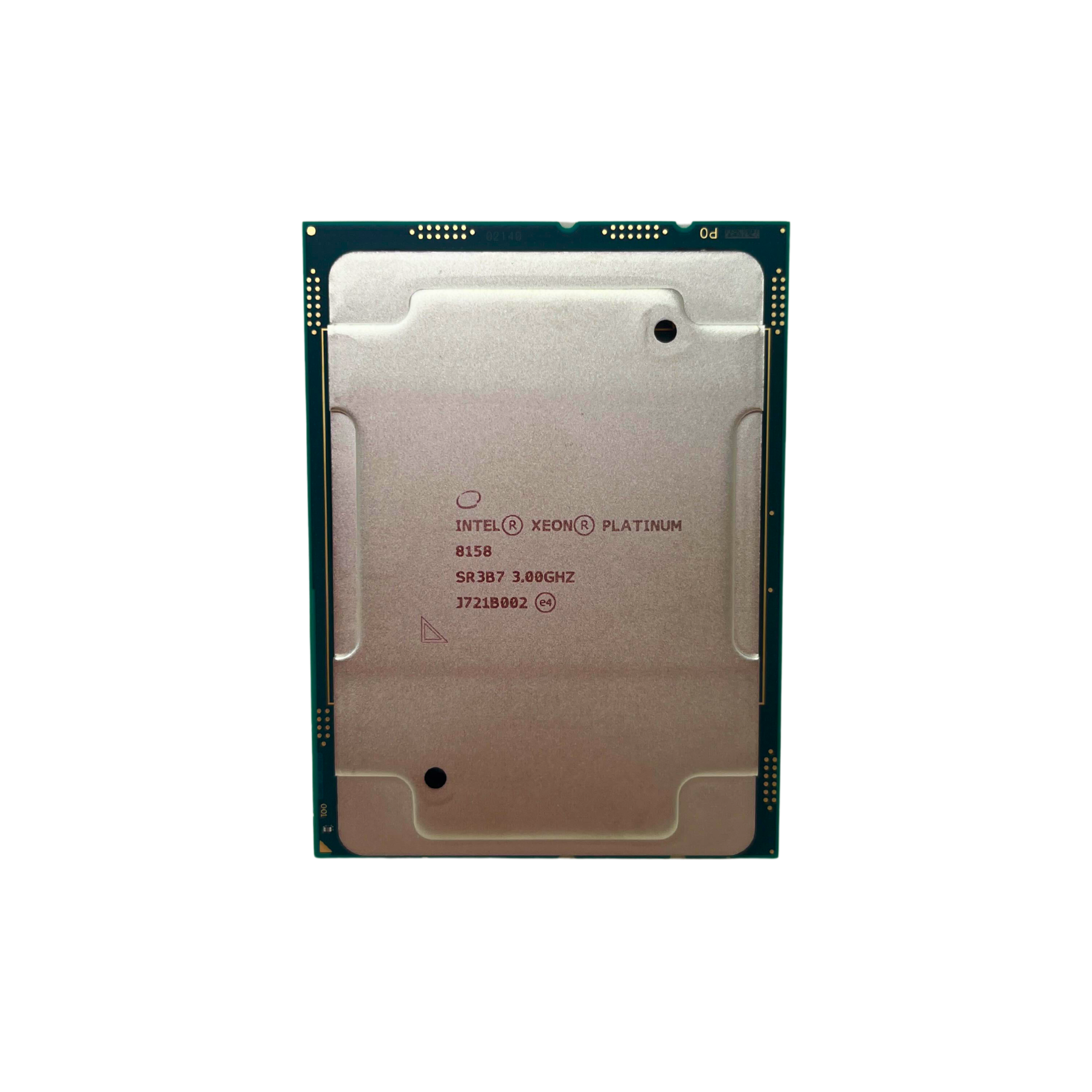 Cisco Intel  Xeon  PLATINUM 8158 12 CORE 3.00GHZ 24.75MB L3 CACHE TDP 150W FCLGA3647 Processor (UCS-CPU-8158-WS)