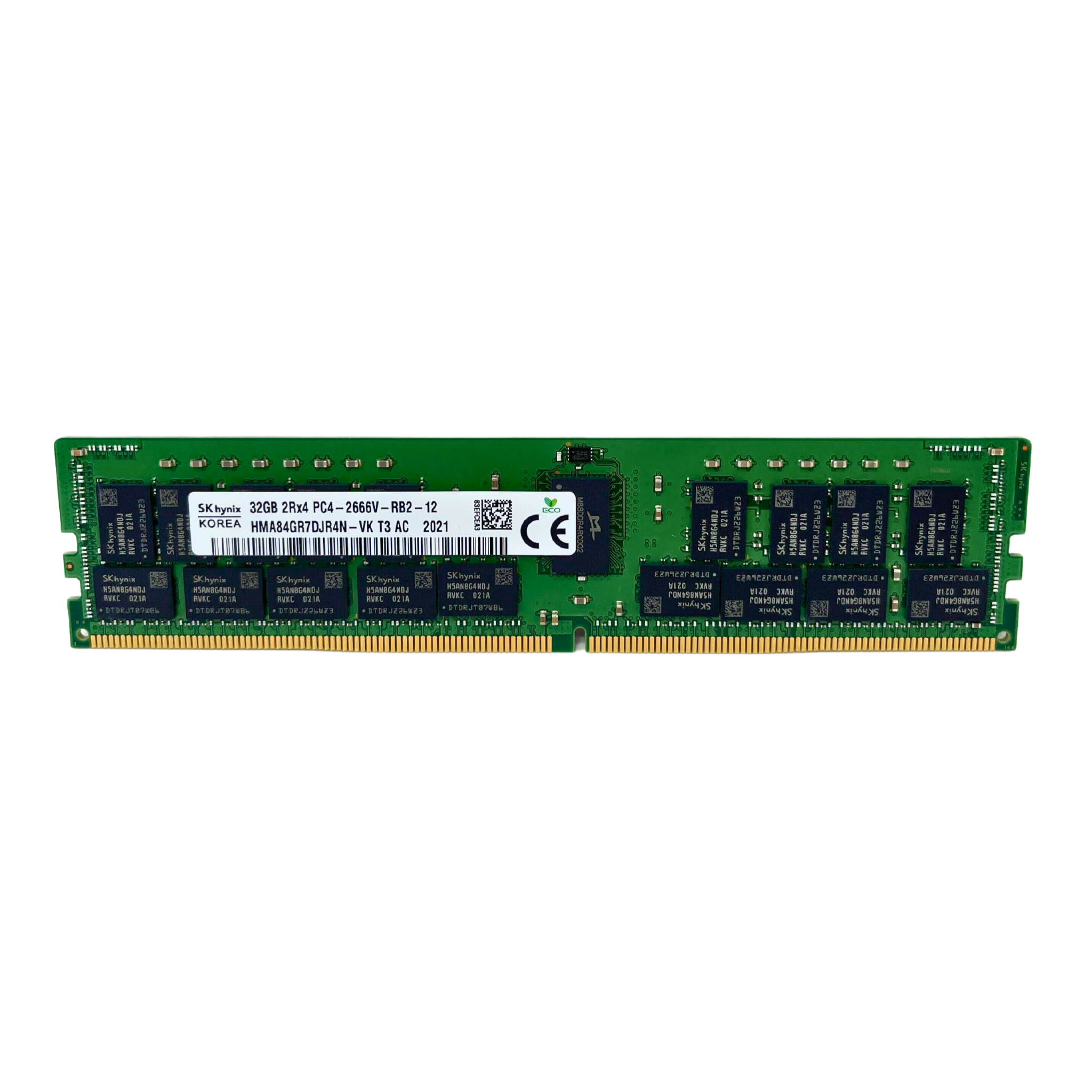 Hynix 32GB 2Rx4 PC4-2666V DDR4 ECC Registered Memory (HMA84GR7DJR4N-VK)
