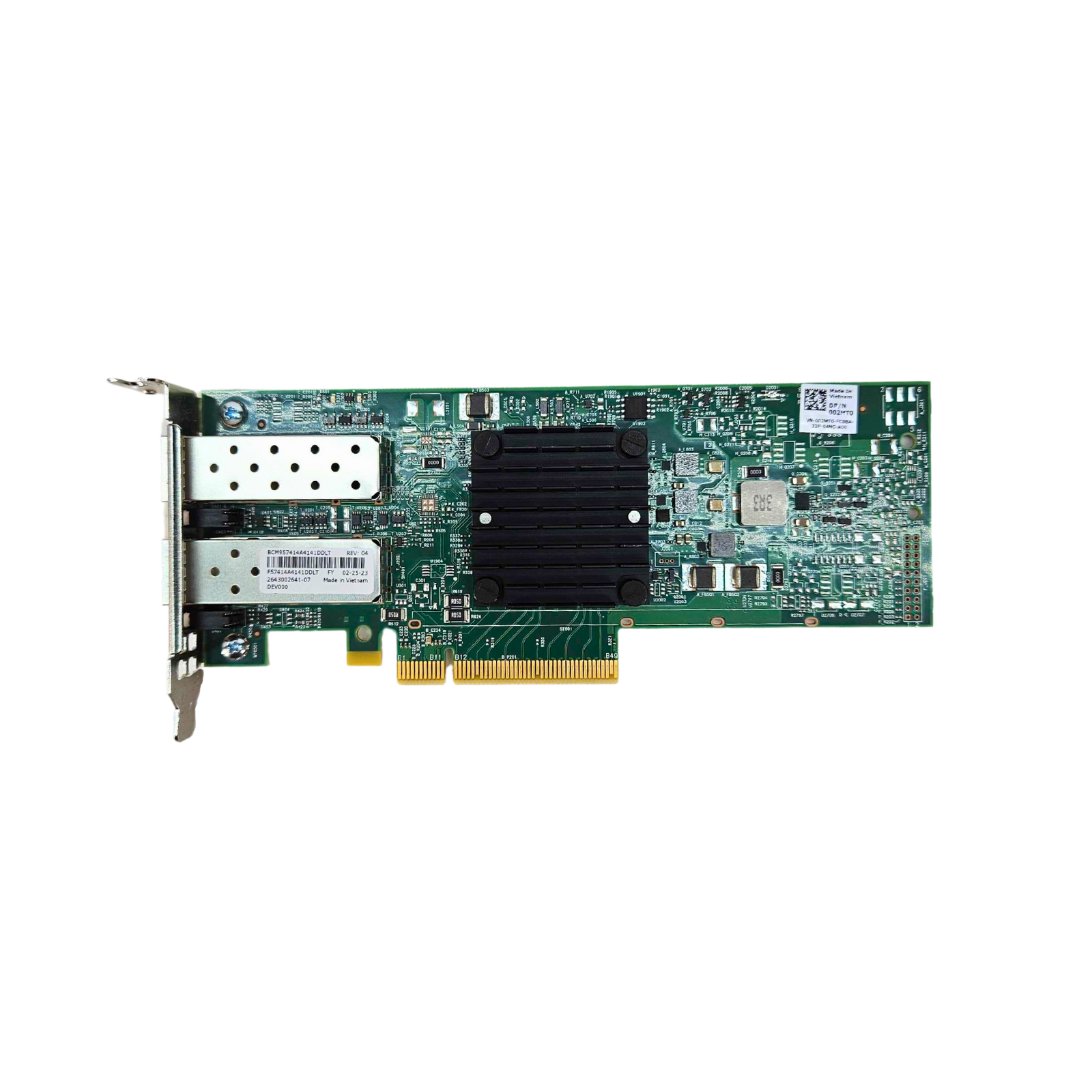 Dell Broadcom Dual Port 10/25gb SFP28 Adapter (02MT0)