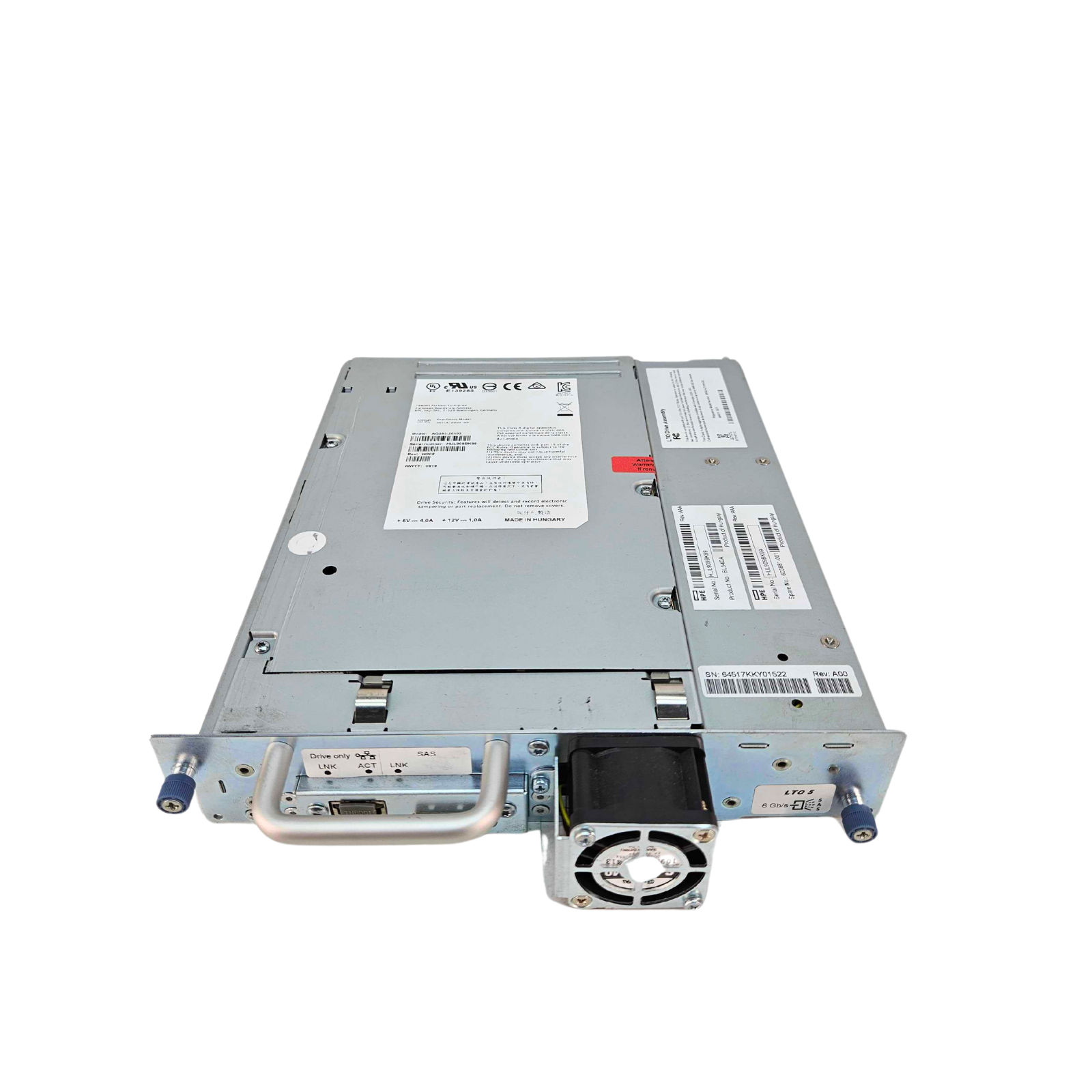 HP LTO5 Tape Drive AQ283B (603881-001)