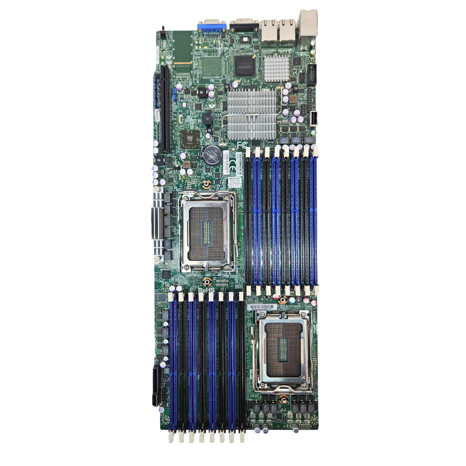 Supermicro Dual AMD Opteron 6000 series processors 16x DDR3 DIMM Systemboard (H8DGT-HF)