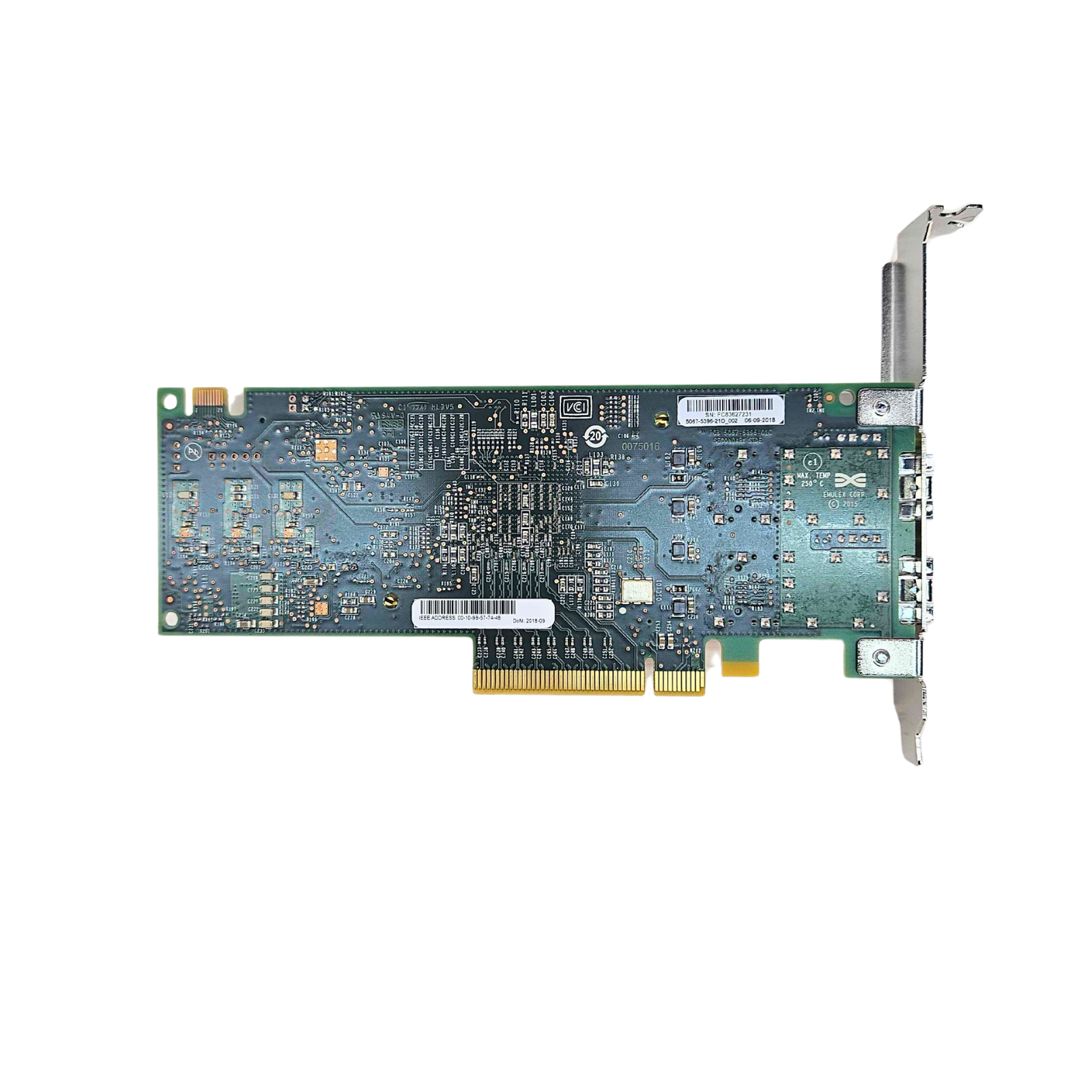  Emulex LPe31002-M6 16Gb 2-Port PCIe FC HBA (RXNT1)