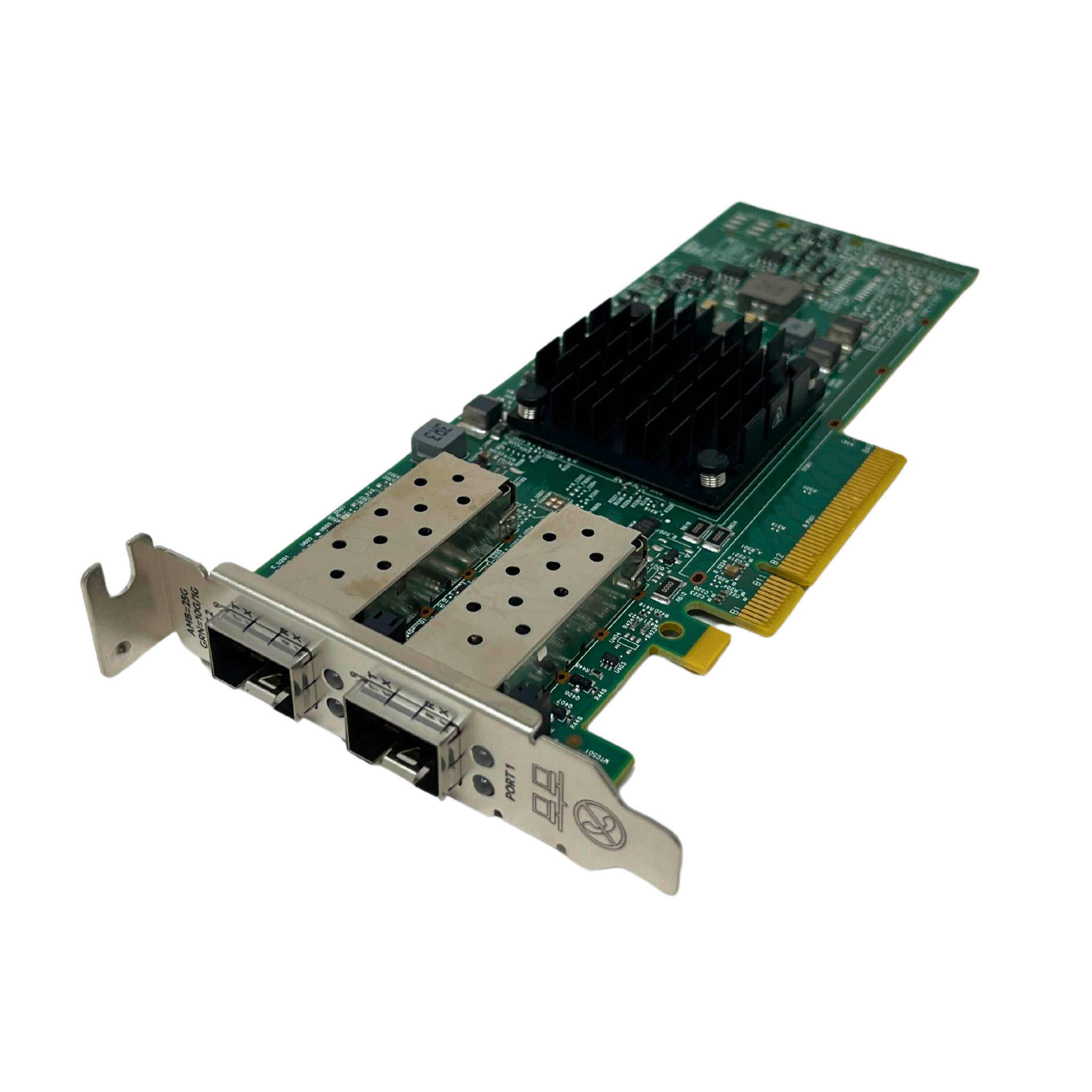 Dell Broadcom 57810 Dual Port 10GbE Base-T RJ-45 CNA Network Adapter (W1GCR)